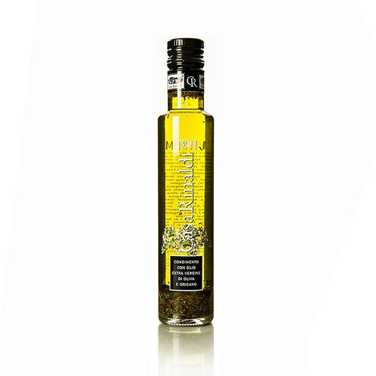 Aromatiseret ekstra jomfru olivenolie, Casa Rinaldi med oregano, 250 ml - Olier - Olivenolie Italien -