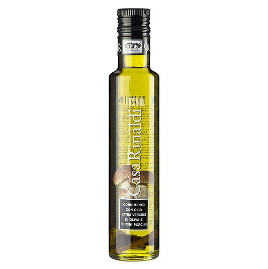 Aromatiseret ekstra jomfru olivenolie, Casa Rinaldi med champignon, 250 ml - Olier - Olivenolie Italien -