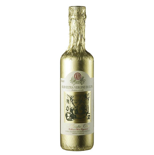 Ekstra Jomfru Olivenolie Calvi "Mosto Oro", bladguld, 500 ml - Olier - Olivenolie Italien -