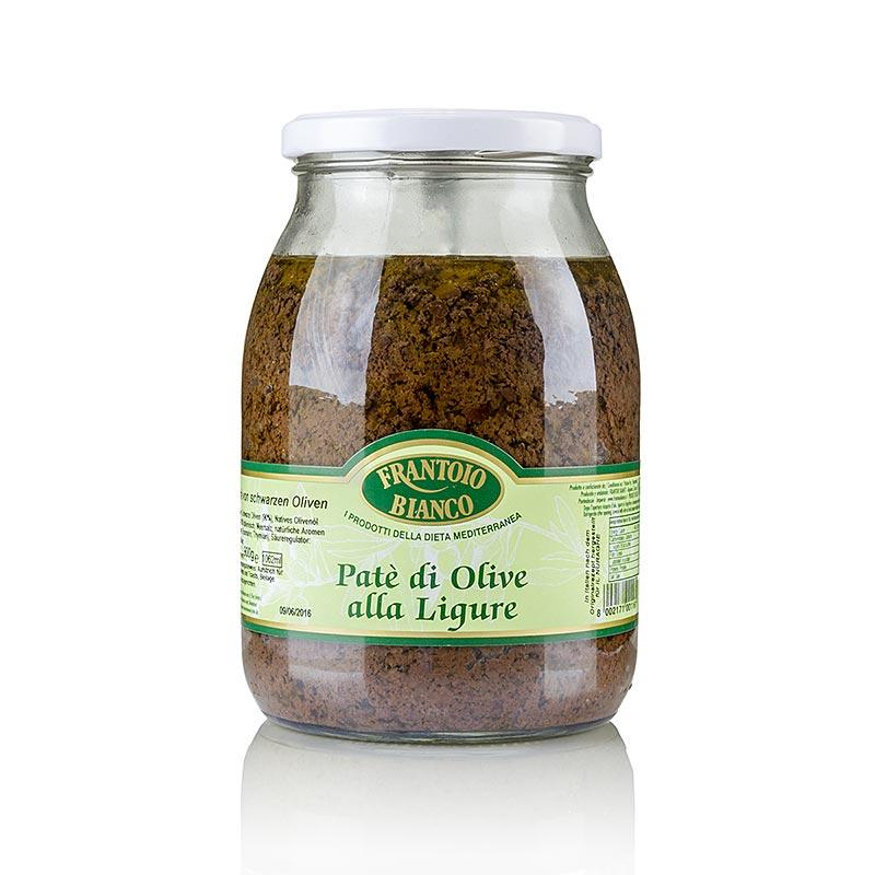 Olivenpasta - tapenade, sort, 950 g - pickles, konserves, antipasti - oliven / oliven pastaer -