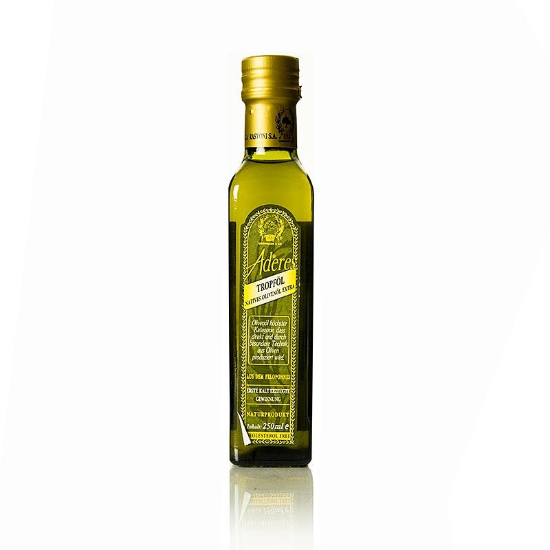 Ekstra jomfru olivenolie, ADERES dryp olie, Peloponnes, 250 ml - Olier - Olivenolie Grækenland -