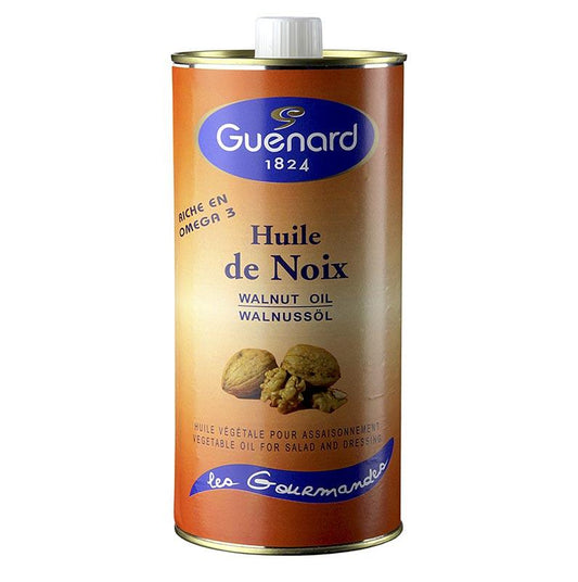 Guenard valnøddeolie, 1 l - Eddike & olie - olier Huileries du Berry -