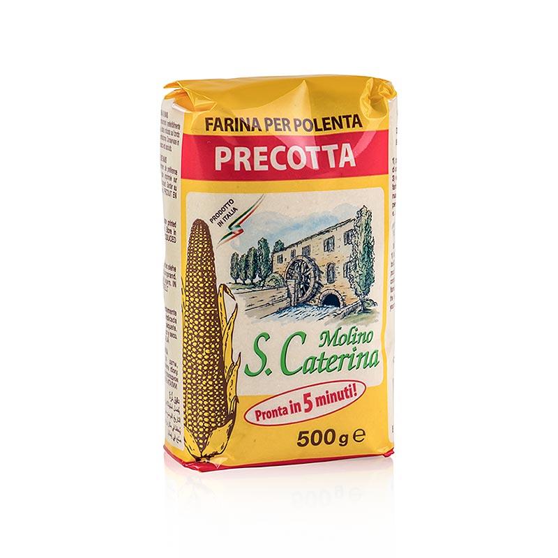 Polenta - Quick Polenta Precotta, majs gryn, forkogt, 500 g - mel, korn, deje, kageblandinger - Korn og semulje -