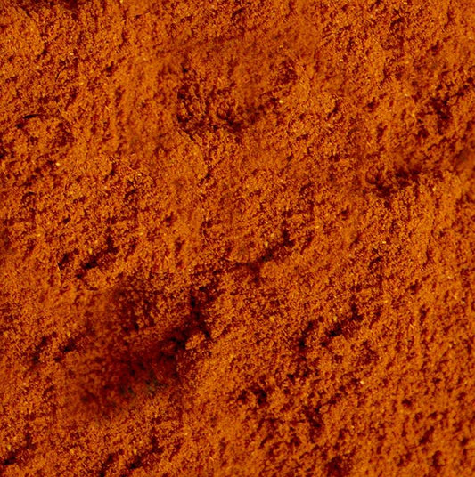 Chili pulver, ekstra varme, jorden chili, TSR, 100 g -