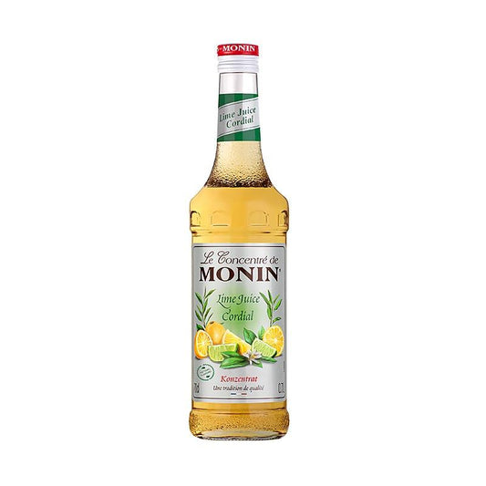 Lime Juice - Cordial Mixer, limesaft, 700 ml - konditori, dessert, sirup - Produkter fra Monin -