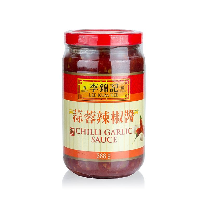 Chili sauce med hvidløg, Lee Kum Kee, 368 g -