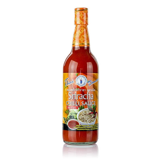 Chili sauce - Sriracha, meget krydret, Thai Dancer, 730 ml -