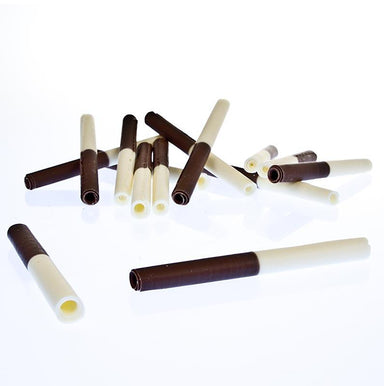 Chokolade cigaretter - "Duo Gaughin" sødmælk / hvid chokolade, 8,5 cm lang, 700 g, 140 St -