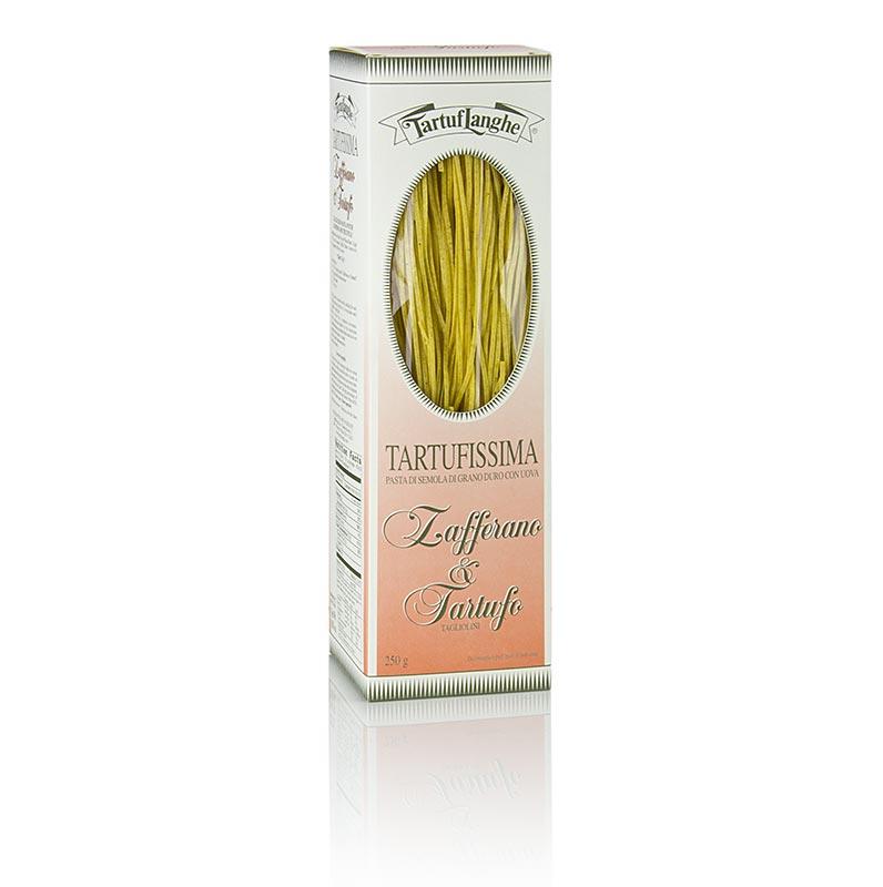 Trøffel pasta, safran, med 3% sommer trøfler, Tartuflanghe, 250 g -