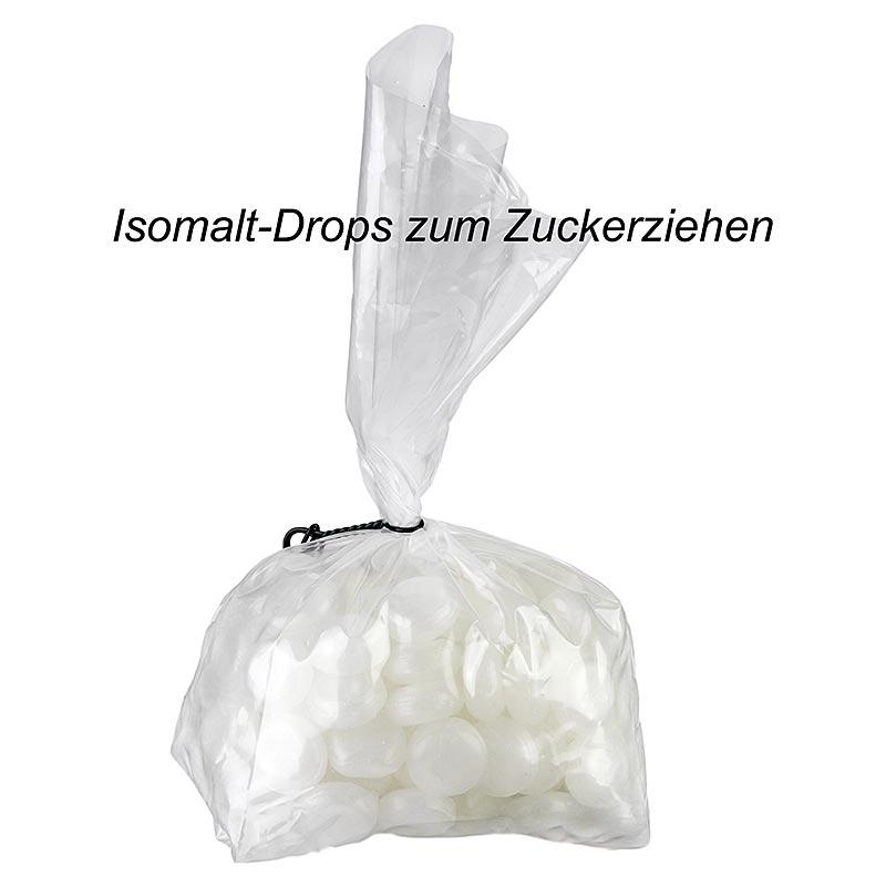 Isomalt Drops til sukkerovertræk, en sukkererstatning, microwaveable, 1 kg -