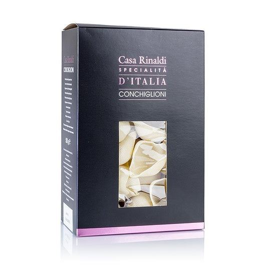 Store pasta skaller til fyldning, conchiglioni Vietri, gul, 500 g - nudler, noodle produkter, frisk / tørrede - tørrede nudler -