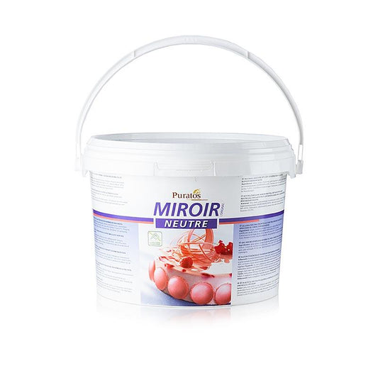 Nappage neutral - "Miroir / Lady Fruit", til spejle, 5 kg - konditori, dessert, sirup - geleringsmiddel -