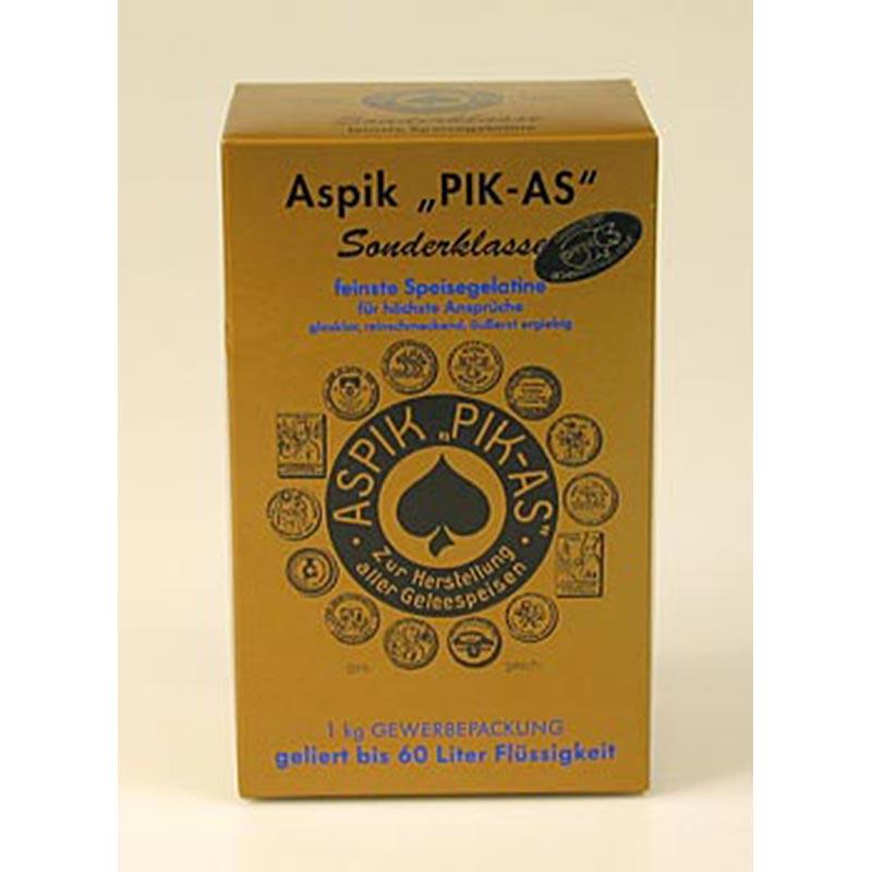 Sky pulver "PIK-AS" særlig klasse, gelatine, 300 Bloom, 1 kg - konditori, dessert, sirup - geleringsmidlet -