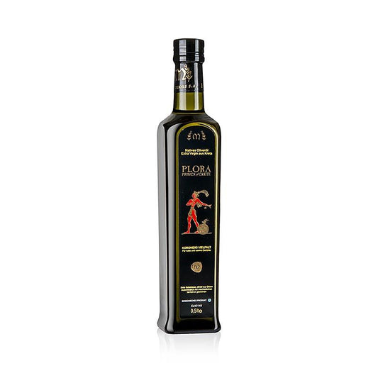 Ekstra Jomfru Olivenolie, Plora "Prince of Kreta", Kreta, 500 ml - Olier - Olivenolie Grækenland -