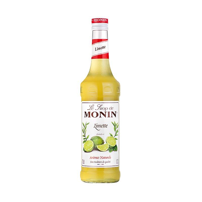 Lime sirup, fremstillet af grønne limefrugter, 700 ml - konditori, dessert, sirup - Produkter fra Monin -