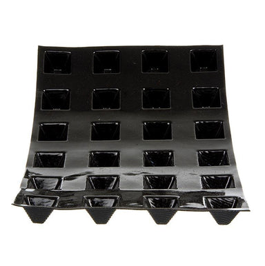 Flexipan® mat 40x30cm, 24 mini-pyramider, 35x35mm, 23mm dybe, 15ml, Nr 2562, 1 St - Non Food / Hardware / grill tilbehør - konditori Hardware -