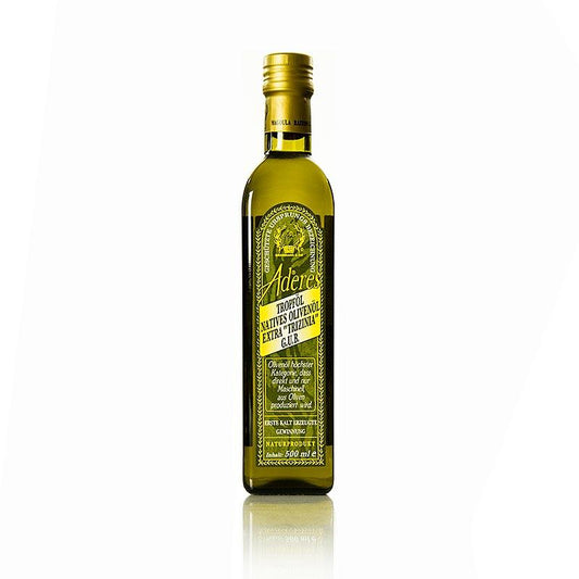 Ekstra jomfru olivenolie, ADERES dryp olie, Peloponnes, 500 ml - Olier - Olivenolie Grækenland -