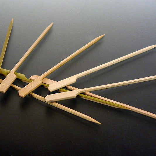 Bambus spyd, med blad ende, 15cm, 250 St - Non Food / Hardware / grill tilbehør - bestik og porcelæn -