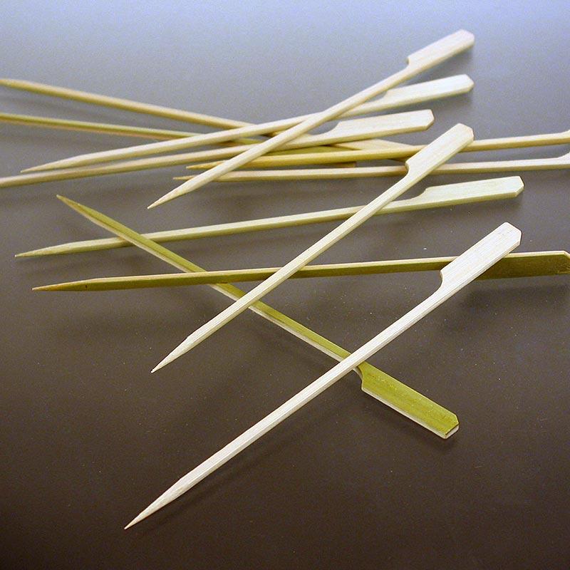 Bambus spyd, med blad ende, 18cm, 250 St - Non Food / Hardware / grill tilbehør - bestik og porcelæn -