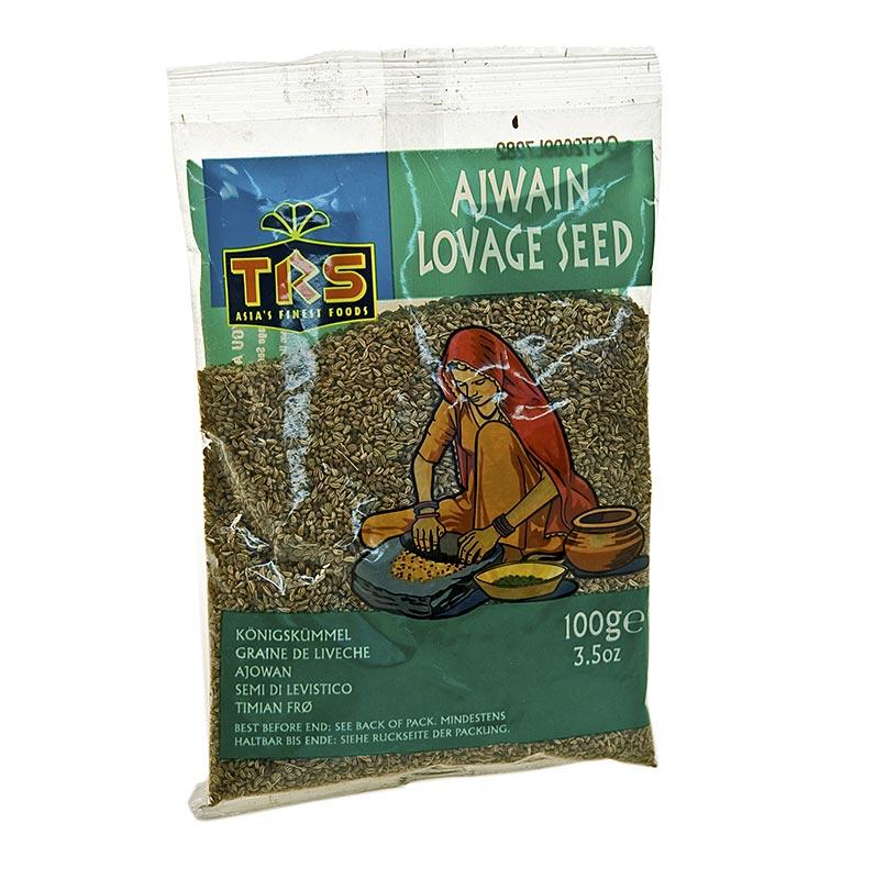 Ajowan / konge kommen (Ajwain Løvstikke frø), 100 g - Asien & Etnisk mad - asiatiske krydderier, aromaer -