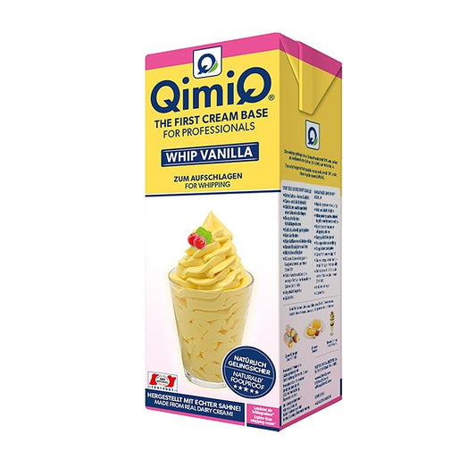 QimiQ Whip vanille, kolde creme dessert aufschlagbares, 17% fedt, 1 kg - Molecular Cooking - QimiQ produkter -