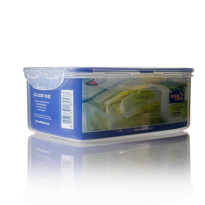 Friskhed kasse Lock & Lock, 2,3 liter, rektangulær 234x165x95mm, 1 St - Non Food / hardware / Grillware - & emballage container -
