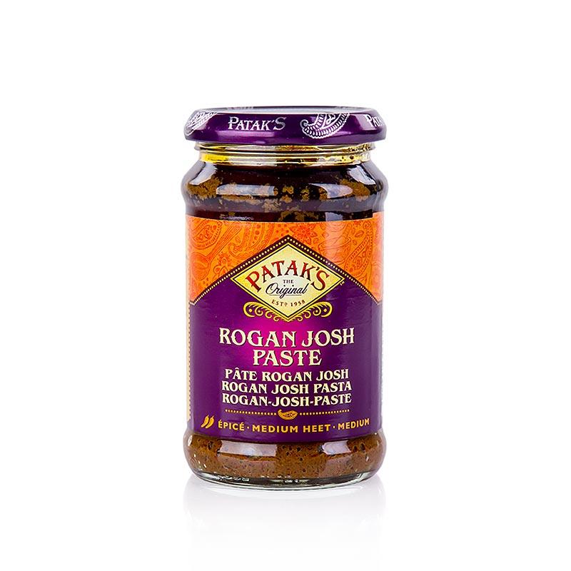 Karry pasta "Rogan Josh", medium, Patak, 283 g - Asien & Etnisk mad - asiatiske krydderier, aromaer -