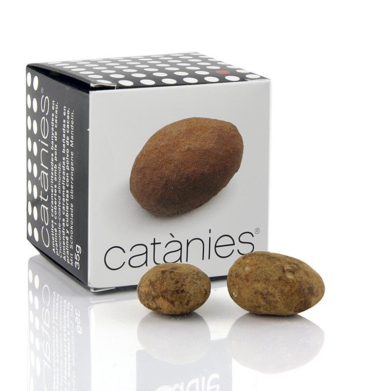 Catanies - spansk mandel nougat i kappen, 35 g - kiks, chokolade, snacks - chokolade og nødder specialiteter -