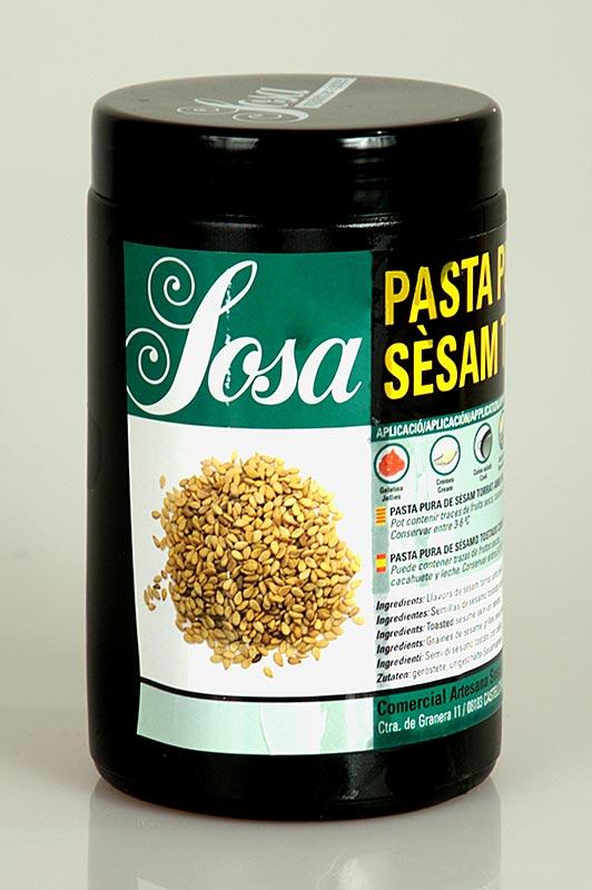Paste - Sesame, flåede, stegt, 100%, sesam Torrat, 1 kg - Molecular Cooking - Af Sosa -