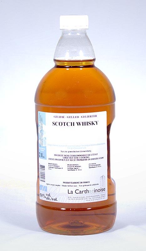 Skotsk whisky, 50% vol, viskøs til konditori & gelato, 2 l -. Pastry, desserter, sirupper - konditori Aids -
