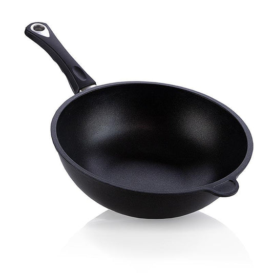 AMT Gastroguss, wok, ø 28cm, 11cm høj - induktion, 1 m - Non Food / Hardware / grill tilbehør - køkkenmaskiner -
