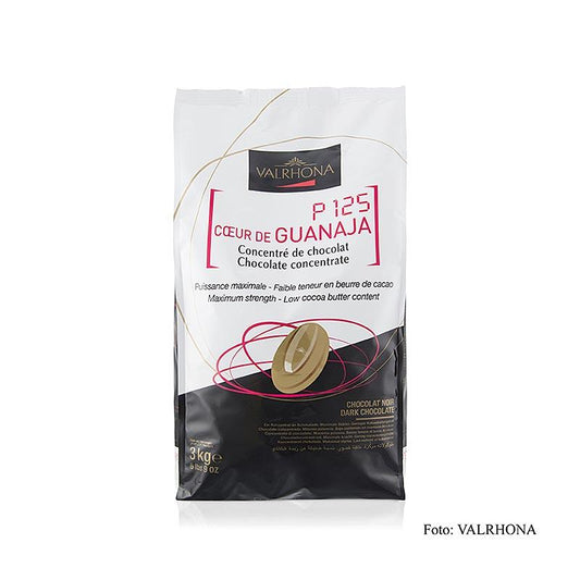 Coeur de Guanaja, mørk overtrækschokolade, Callet, 80% kakao, kakaobutterarm 3 kg -
