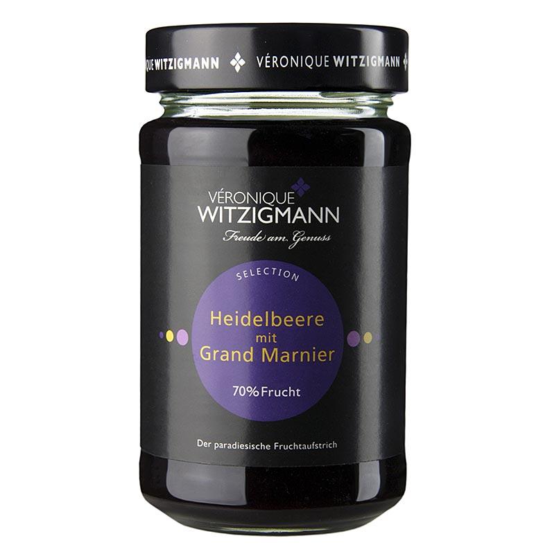 Blueberry med Grand Marnier - frugt spredes, 225 g - honning, marmelade, frugt spreads - Véronique Witzigmann specialiteter -