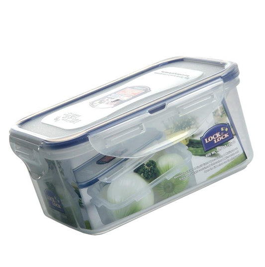 Friskhed kasse Lock & Lock, 600 ml, rektangulære 151x108x69mm, 1 m - Non Food / Hardware / grill tilbehør - Containere & Emballage -