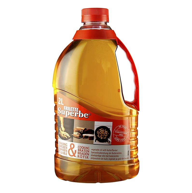 Frilette Superbe - vegetabilsk olie med smør aroma, bagning og stegning, 2L - Oil & Vinegar - Forskellige fedtstoffer -