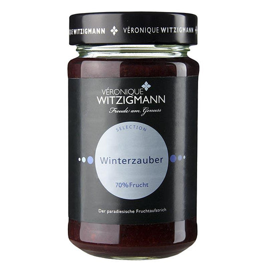 Vinter magiske frugt spredes, 225 G GLAS AF Veronique Witzigmann (sæsonvarer), 225 g - honning, marmelade, frugt spreads - Véronique Witzigmann specialiteter -