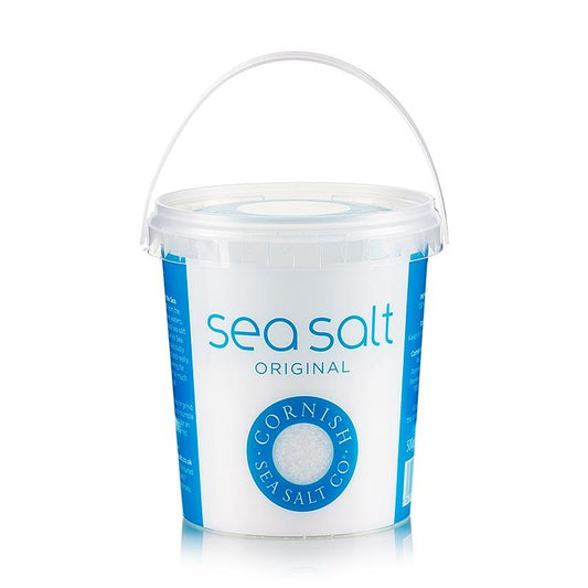 Cornish Sea Salt, Sea Salt Flakes fra Cornwall / England, 500 g -