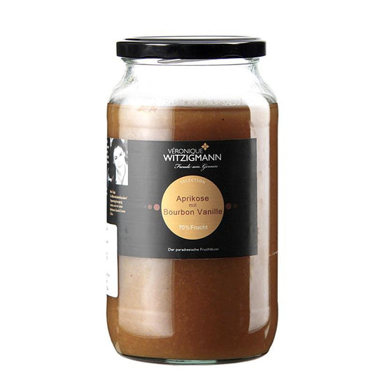 Abrikos med Bourbon vanille - frugt spredes, 1 kg - honning, marmelade, frugt spreads - Véronique Witzigmann specialiteter -