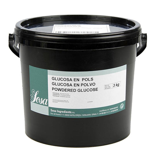 Glucose pulver, 3 kg - Molecular Cooking - Af Sosa -