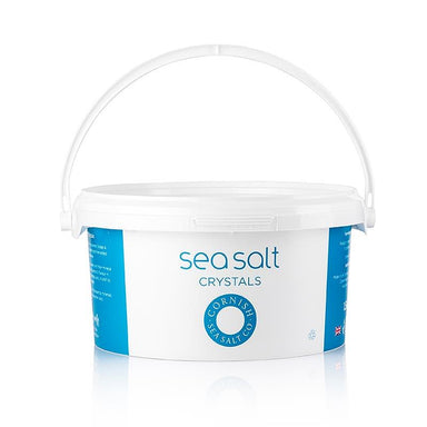 Cornish Sea Salt, Sea Salt Flakes fra Cornwall / England, 1,5 kg -