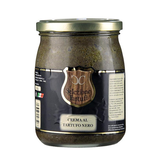 Trøffel sauce, med sommer og vinter trøfler og oliven, 500 g - friske trøfler, -Konserven, Olier, produkter - trøffel produkter -