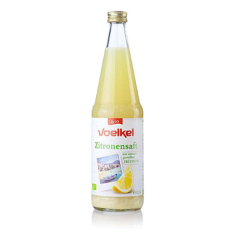 Citronsaft, 100% juice, usødet, Voelkel, BIO, 700 ml - Wine & Bar - BIO frugtprodukter, juice -