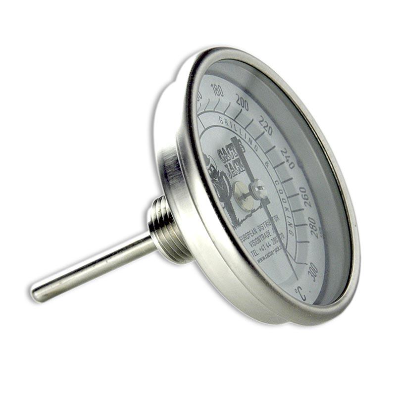 Tilbehør - termometer med gevind, rustfrit stål, for alle modeller ryger, 1 St - Non Food / Hardware / grill tilbehør - Grill og tilbehør -
