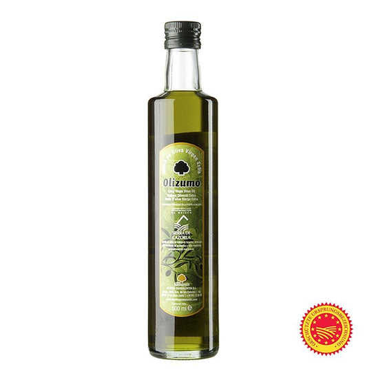 Ekstra jomfru olivenolie, Aceites Guadalentín "Olizumo DOP / g.U." 100% Picual, 500 ml - Olier - Olivenolie Spanien -