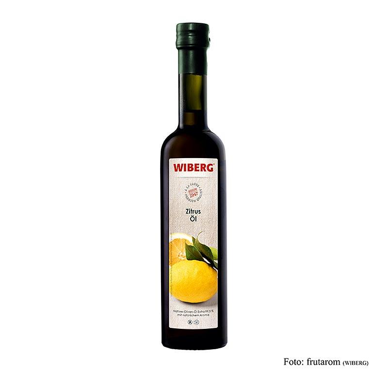 Wiberg citrusolie, koldpresset, ekstra jomfru olivenolie, citrus-flavored, 500 ml - Eddike og olie - Olier af Wiberg Gastro -