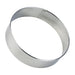 Rustfrit stål ring cutter, glat, ø 7 cm, 2,5 cm høje, 0,3 mm tyk, 1 St - Non Food / Hardware / grill tilbehør - konditori Hardware -