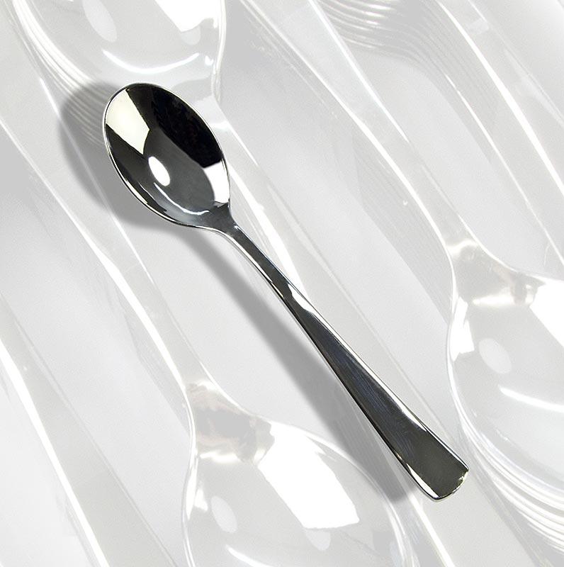 Engangs "sølvske", plast, sølv, 17,5 cm, 50 stk - Non Food / Hardware / grill tilbehør - bestik og porcelæn -
