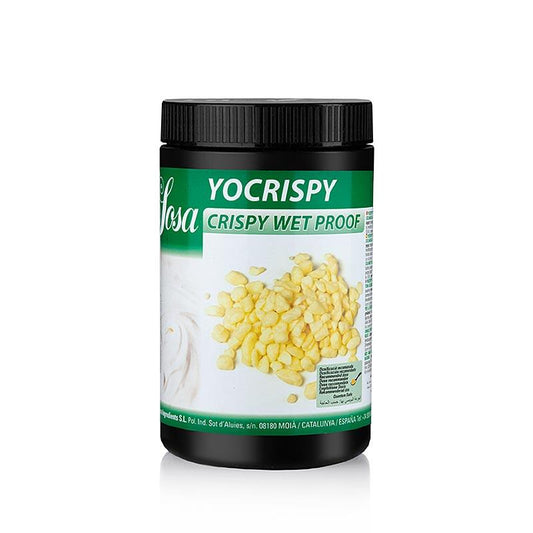 Crispy - yoghurt, udsivningstæt, overtrukket med kakaosmør, 400 g - Molekylær Cooking - Af Sosa -