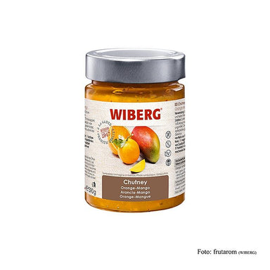 WIBERG Chutney Orange-Mango, 390 g - Saucer, supper, fond - WIBERG -