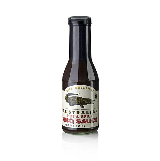 Australian Hot & Spicy BBQ Sauce, The Original, 355 ml - Asien & Etnisk mad - Mad Down Under - Australien & New Zealand -